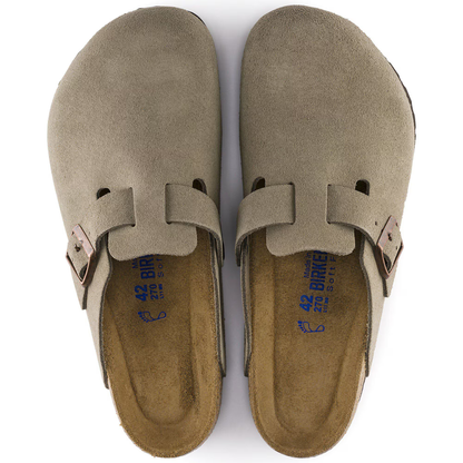 Viral Boston Suede Clogs