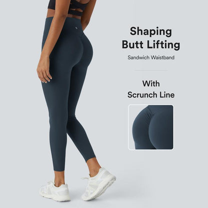 Snatched High Waisted Scrunch Butt Leggings