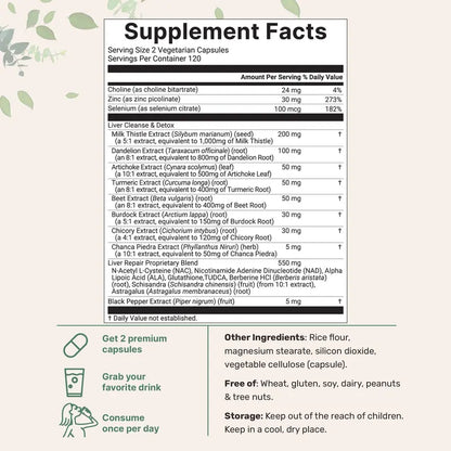 Boostiva Liver Detox Capsules