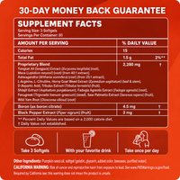 Boostiva Testosterone+ Advanced Softgels