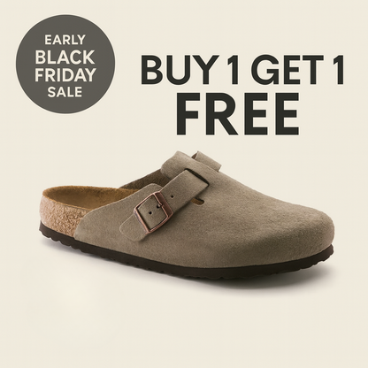 Viral Boston Suede Clogs